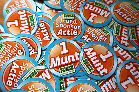 19022050 Sponsormunten Poiesz 500