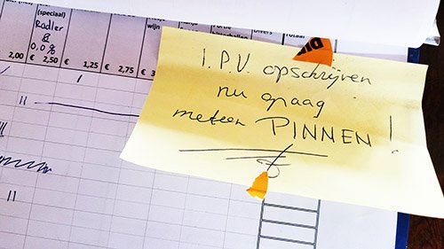 210829 Kantine direct pinnen