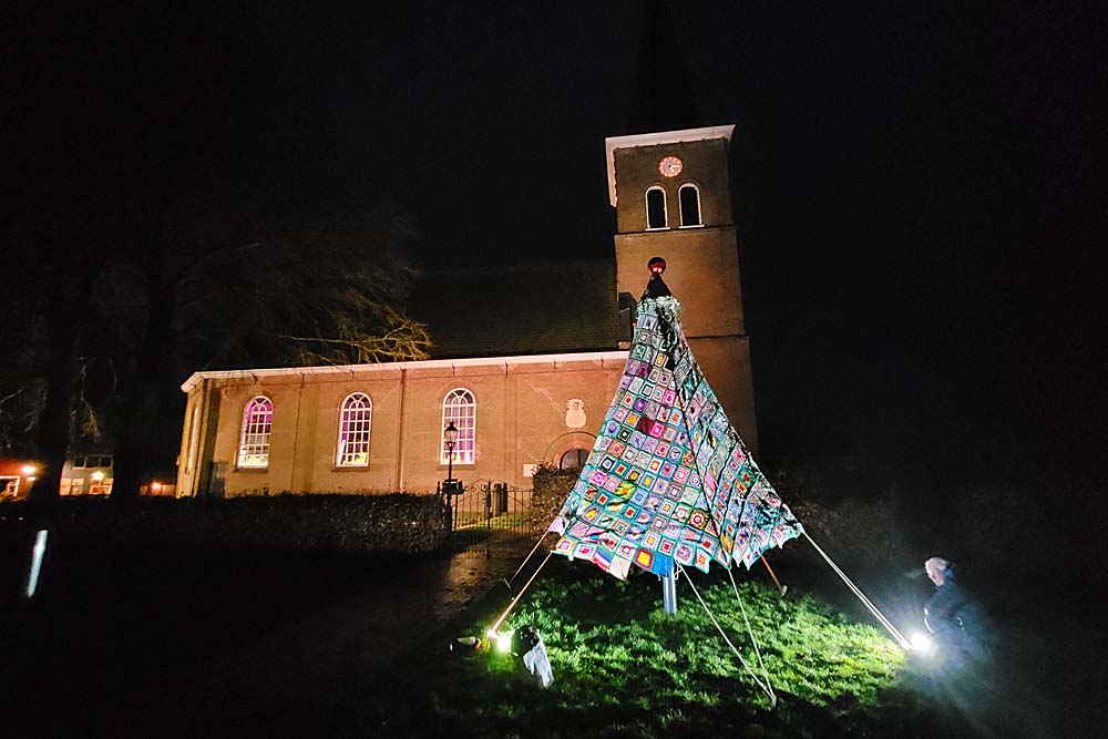 21121750 Kerstboom Doarpskeamer Tsjerkebleek